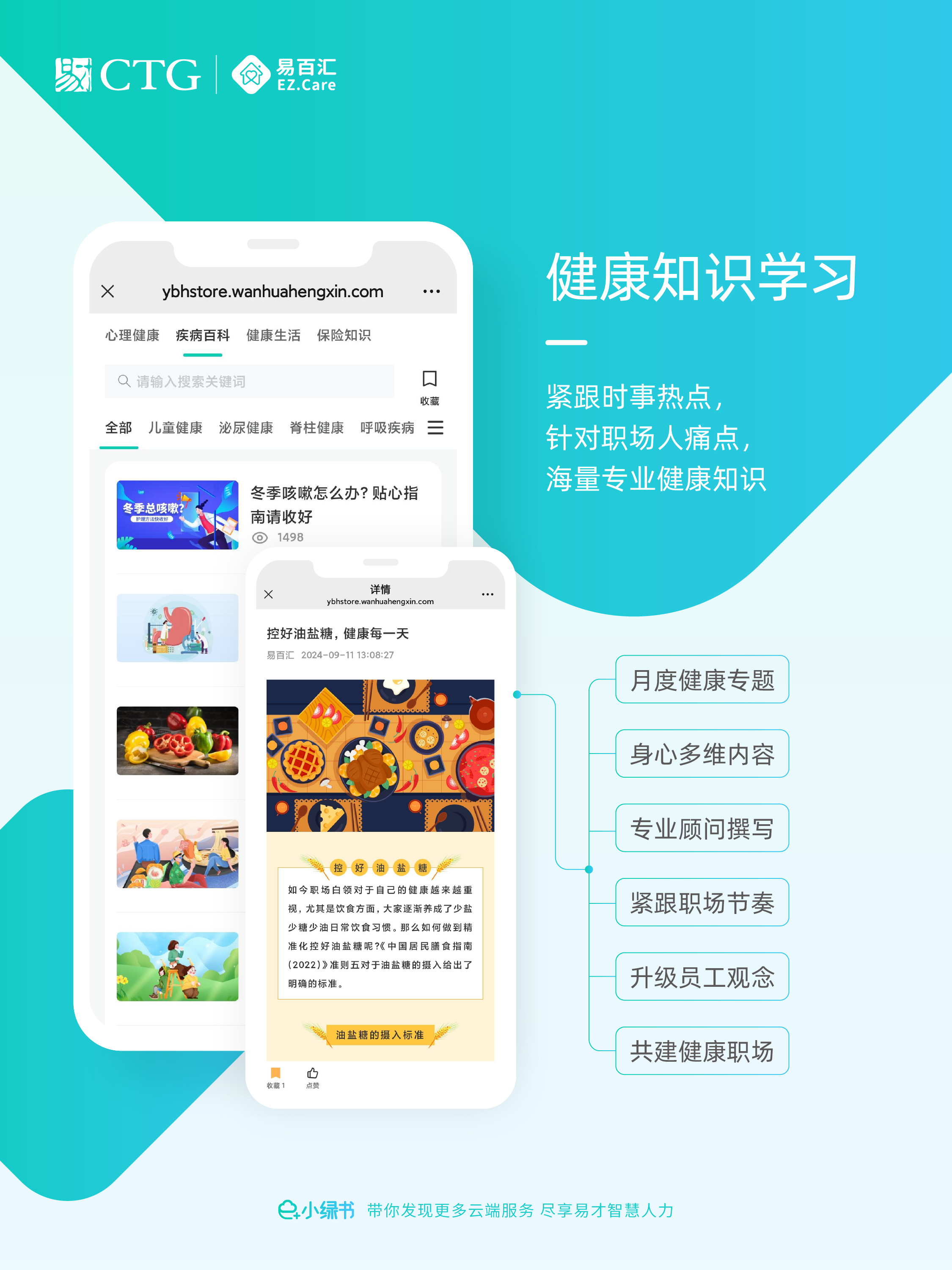 e+小绿书 <span class=